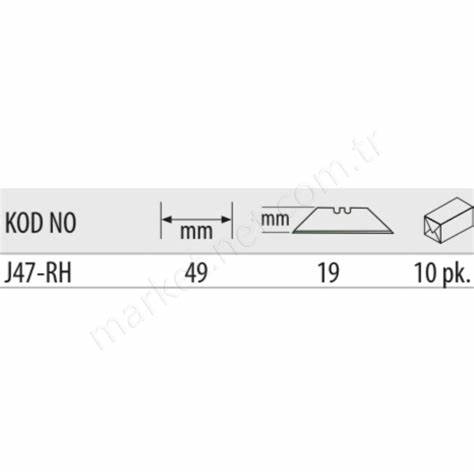 TiPi MAKET BIÇAĞI YEDEĞi - 10'LU PAKET