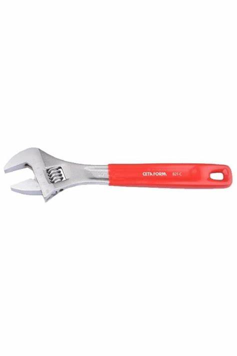 Kurbağacık Anahtar (Krom Kaplı-PVC Daldırma Saplı) - 200 mm
