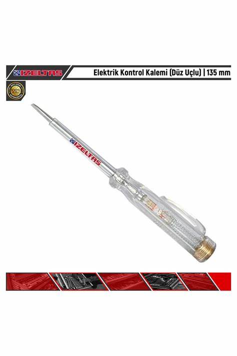 iZELTAŞ ELEKTRiK KONTROL KALEMi DÜZ UÇLU 135 MM