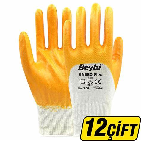 BEYBi KN350 NiTRiL ELDiVEN SARI NO: 9