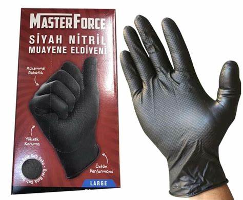 MASTER FORCE SiYAH NiTRiL MUAYENE ELDiVEN LARGE