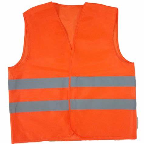 iKAZ YELEĞi FOSFORLU 5 CM 2 ÇiZGi TURUNCU