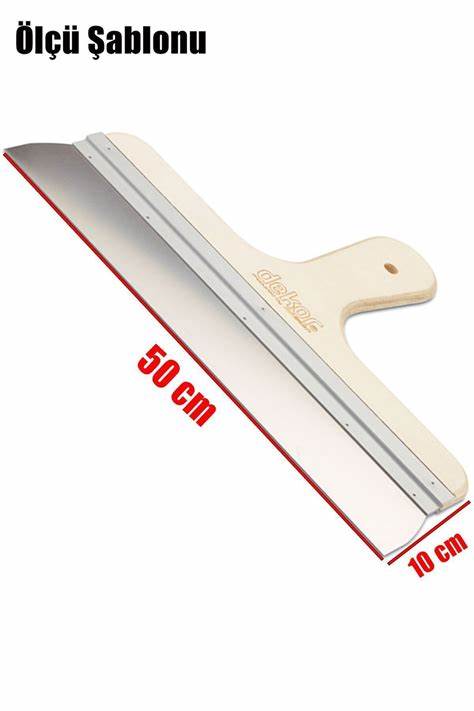HASSAN EĞRi SAPLI ISPATULA AHŞAP SAP 50 CM KOD:049
