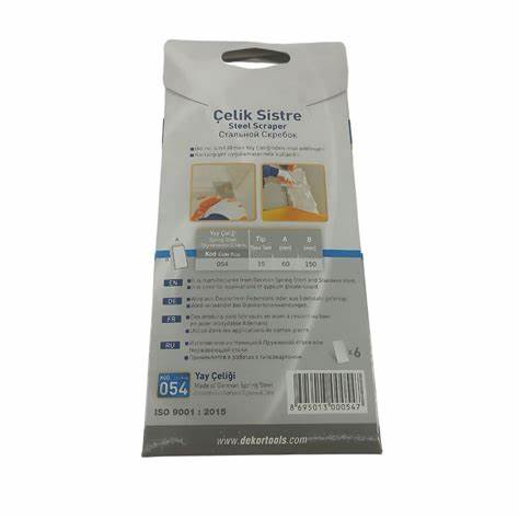 HASSAN ÇELiK SiSTRE 6X15 CM KOD:054
