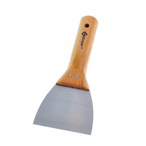 DUYAR AHŞAP SAPLI MACUN ISPATULA 12 CM KOD:306