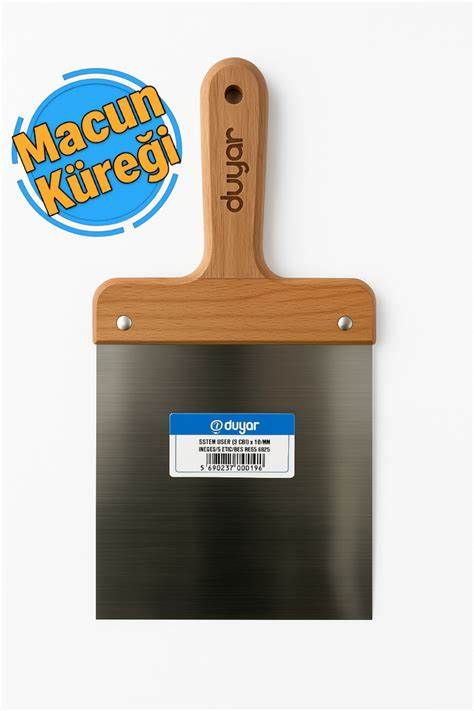 DUYAR MACUN KÜREĞi AHŞAP SAPLI 18 CM KOD:371