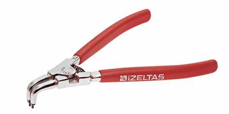 iZELTAŞ DIŞ SEGMAN PENSE 170 MM YAYLI EĞRi