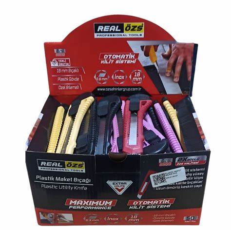 PLASTiK MAKET BIÇAĞI DÜZ
