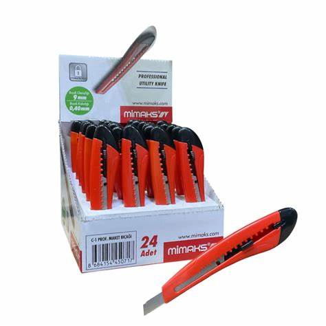 MiMAKS PLASTiK MAKET BIÇAĞI DAR 9 MM