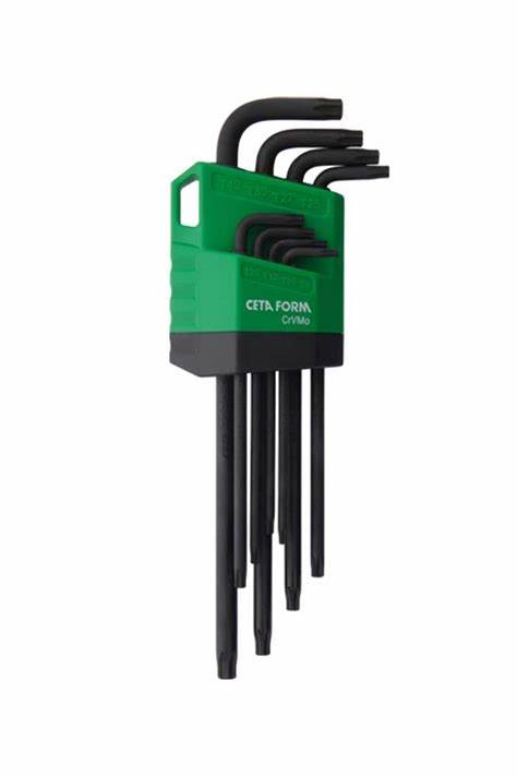 8 PARÇA DELiKLi TORX L ANAHTAR TAKIMI (UZUN TiP)