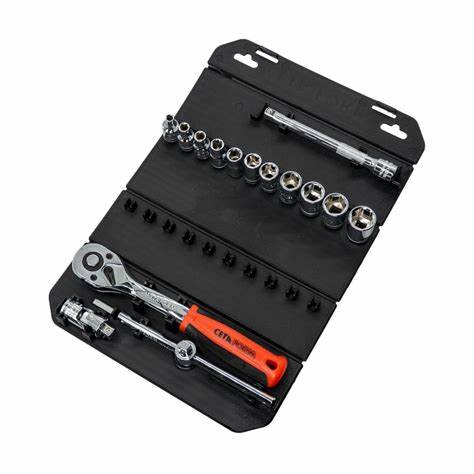 15 PARÇA 1/4" 6 KÖŞE LOKMA TAKIMI (PRATiK ÇANTA)