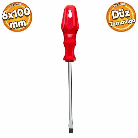 DÜZ TORNAViDA DÜZ SL 6 X 100 MM
