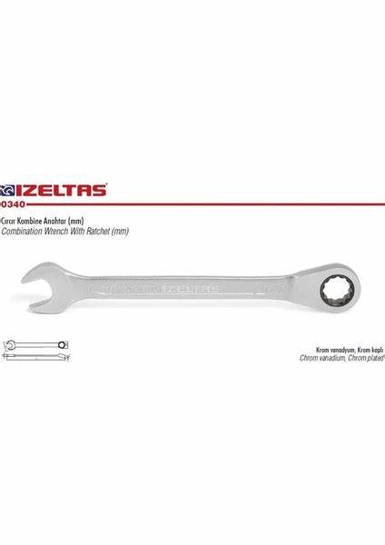 iZELTAŞ CIRCIR KOMBiNE ANAHTAR 17 MM